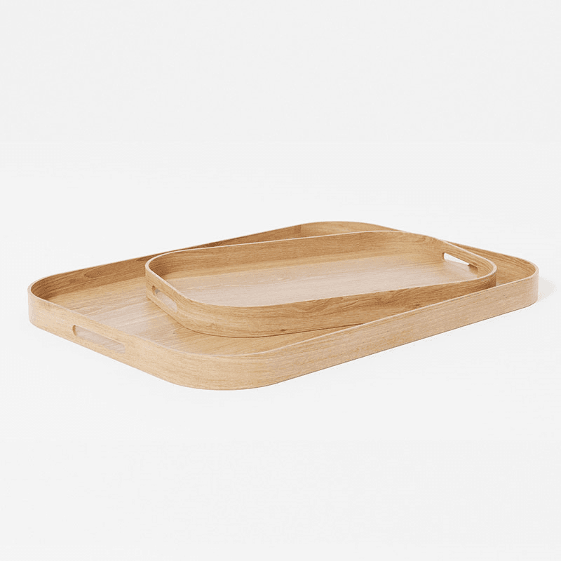 Bellhop 402 Rectangular Tray, Oak