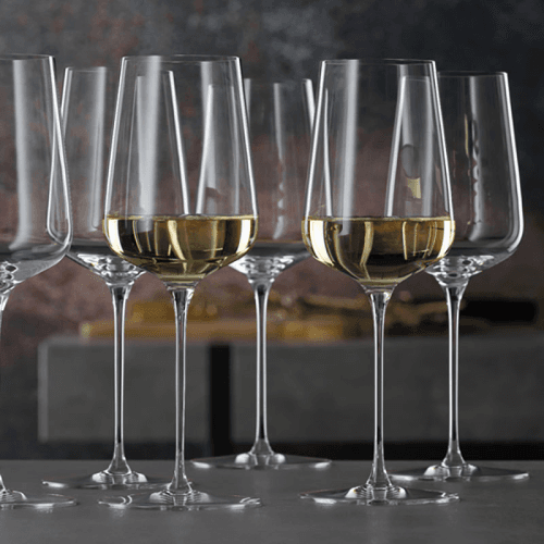Image showing the Definition Set of 2 White Wine Glasses, 430ml, Clear product.