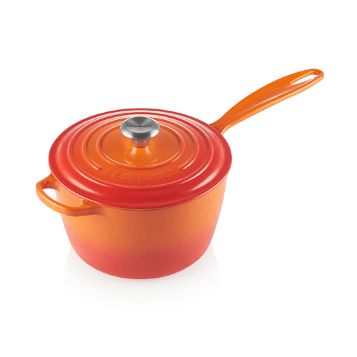 Image showing the Signature Cast Iron Saucepan, 20cm, volcanic product.
