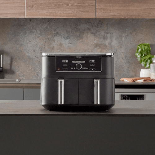 Image showing the Foodi Max Dual Zone Air Fryer, 9.5L, Grey product.
