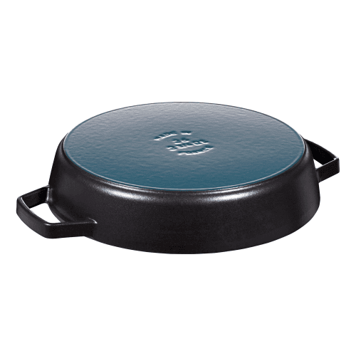 Image showing the Double handle frying pan, 26cm, Black product.