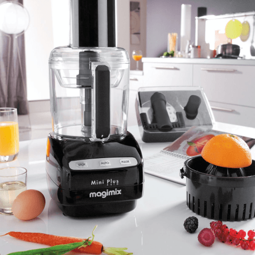 Image showing the Le Mini Plus Food processor - 18252, 400W - 1.7 litre, Black product.