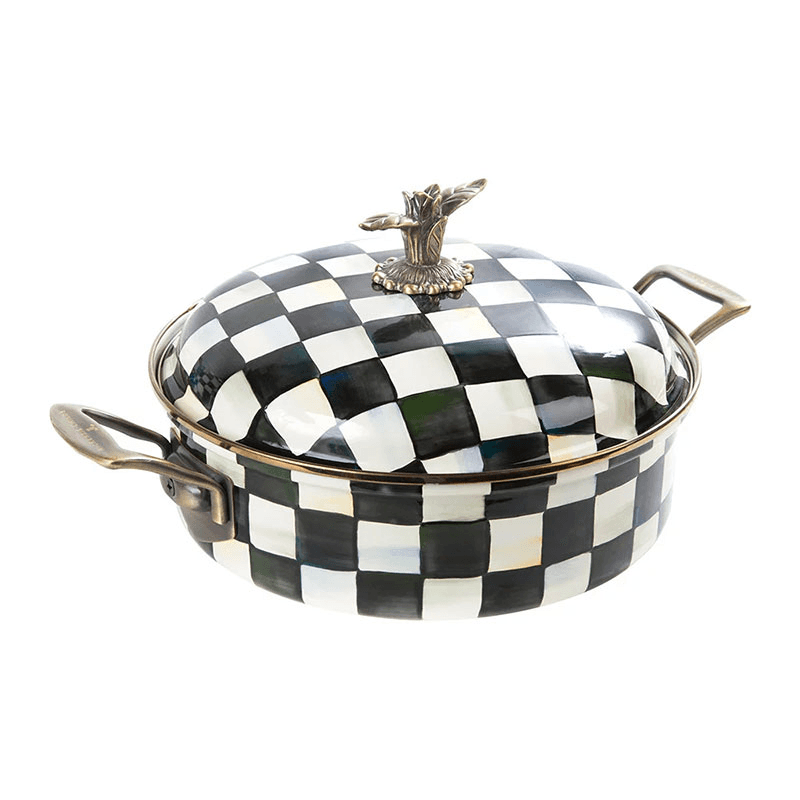 Courtly Check Casserole, 26cm - 2.8L, Enamel