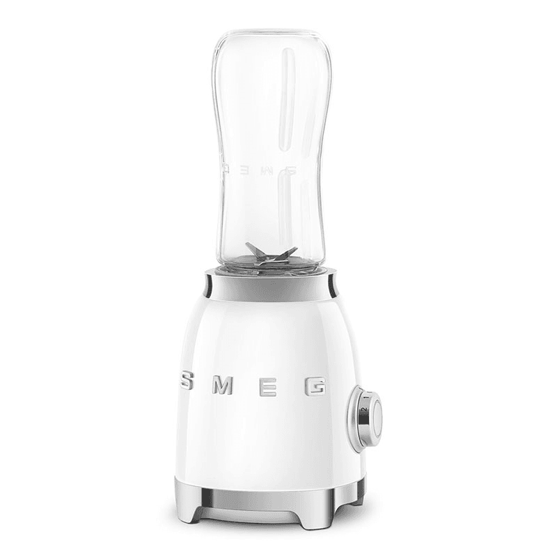 50's Style Mini Blender & Smoothie Maker, 600ml, White