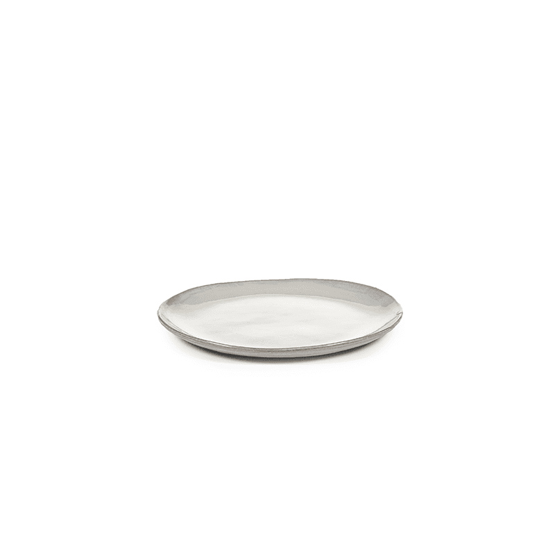 La Mère Set of 2 Plates, D18cm, Off White