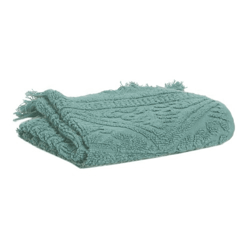 Zoe Maxi bath towel, 100 x 180cm, Green/Grey