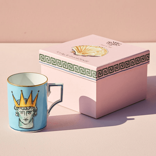 Image showing the Il Viaggio Di Nettuno Mug, 240g, Blue product.