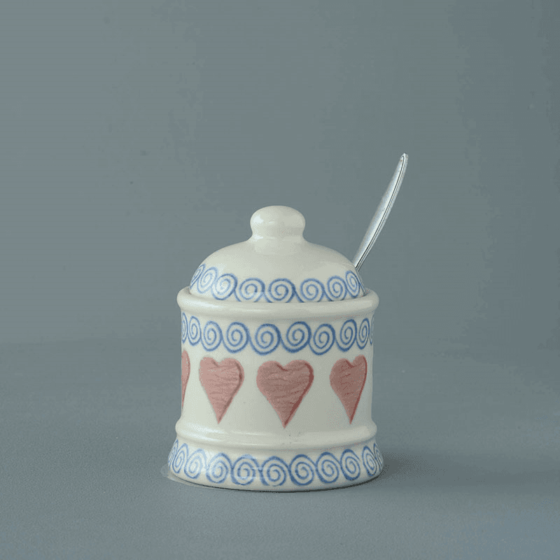 Hearts Jam pot