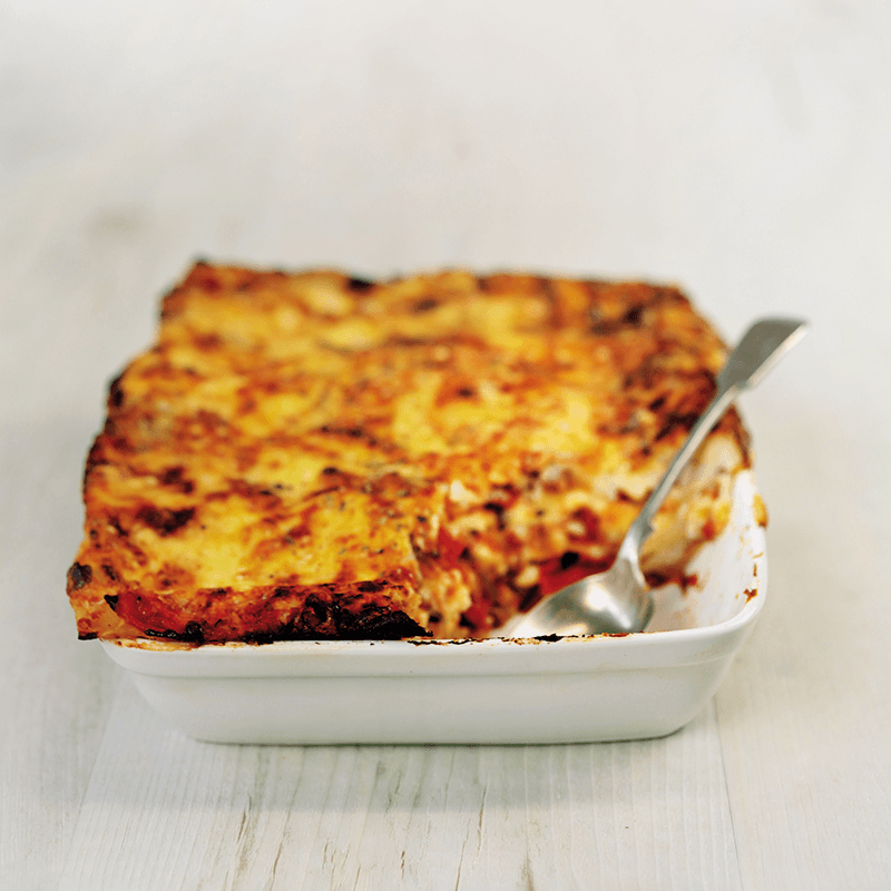 Medium Lasagne Rectangular Oven Dish, White