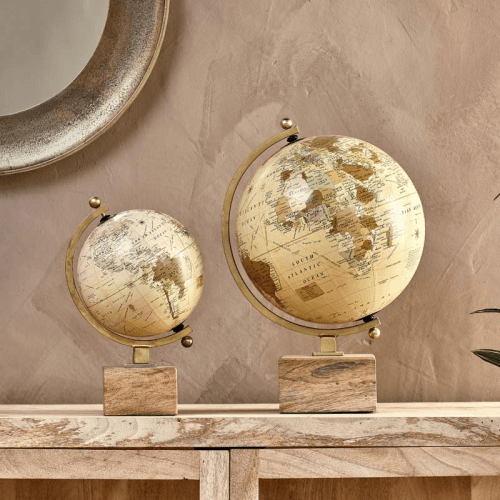 Image showing the Kenda Decorative Globe, D30cm, Natural product.