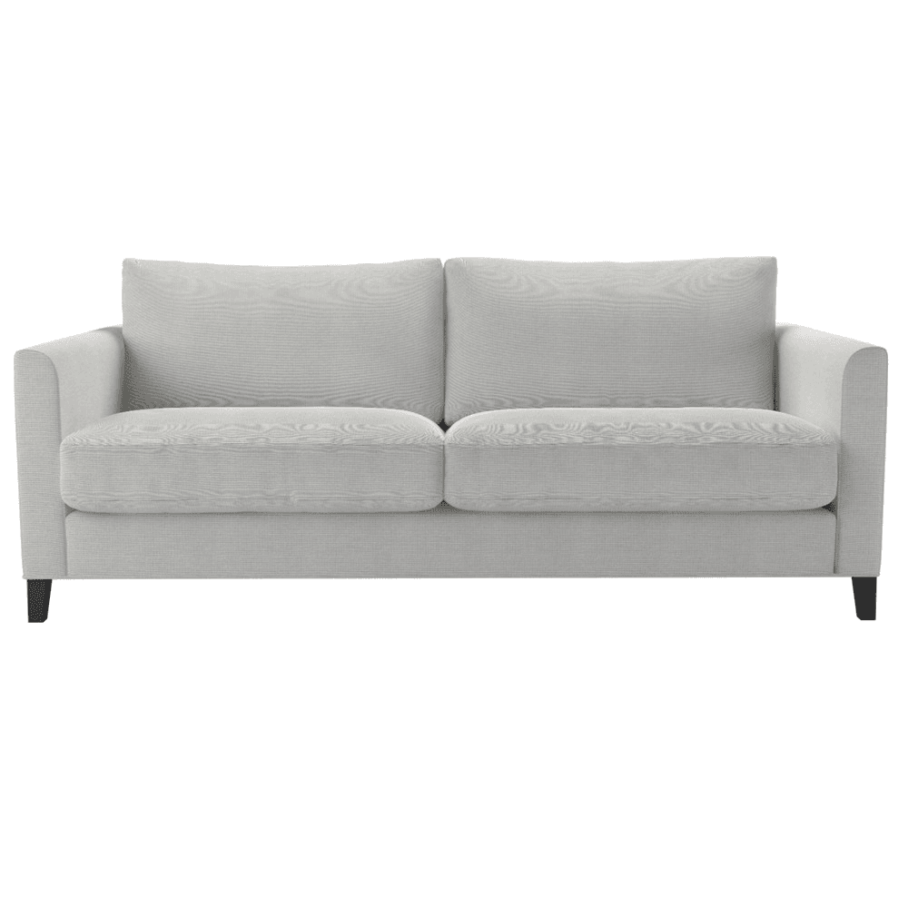 Izzy 3 Seater Sofa, House Basket Weave, Pumice, Pumice
