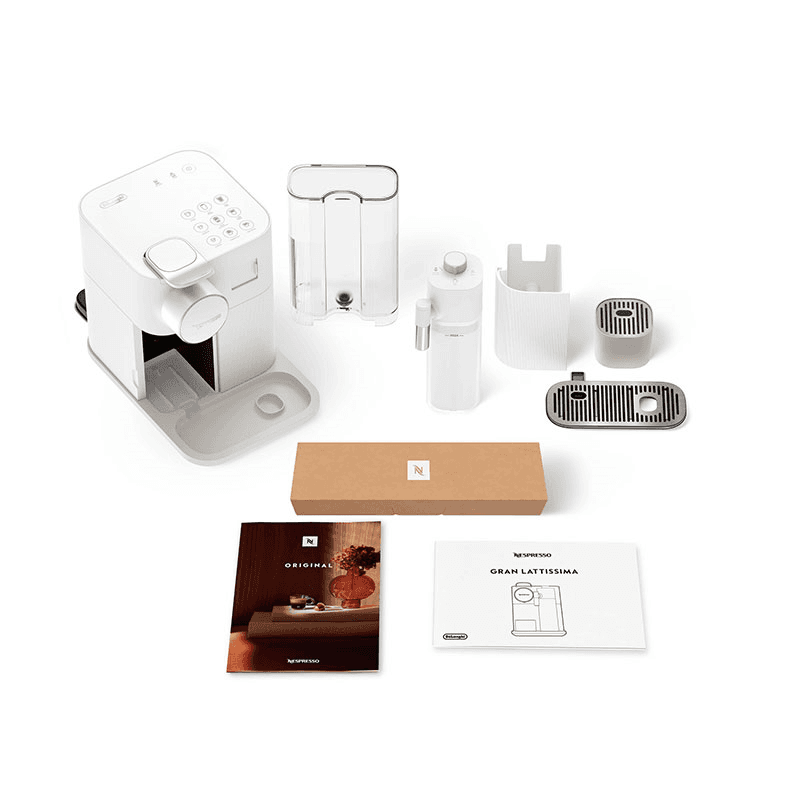 Gran Lattissima Coffee Machine, White