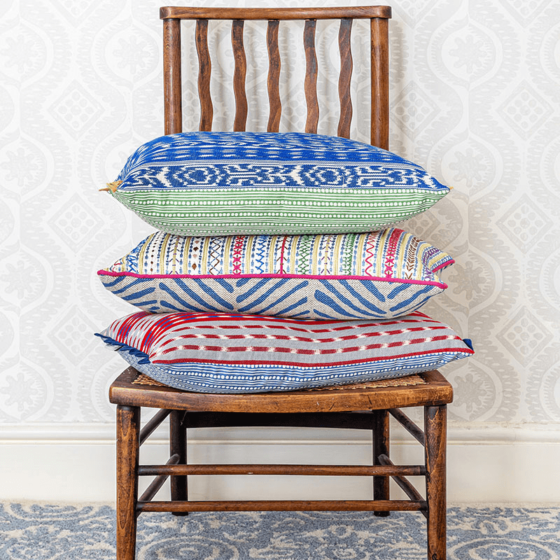 Capri Cushion, Yellow Multi