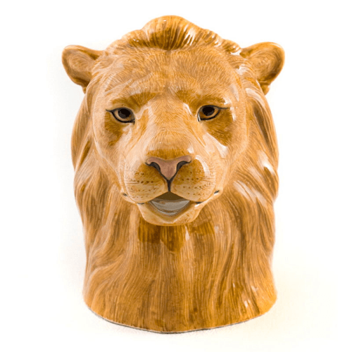 Image showing the Lion Water Jug, H27.5cm, Orange product.