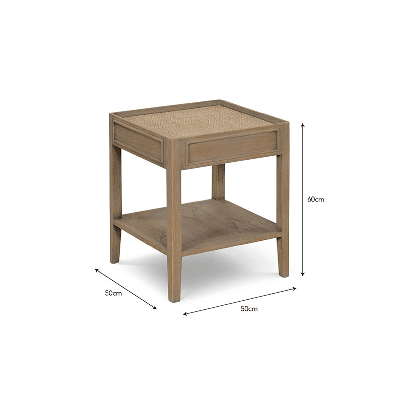 Chesterton Side Table, Natural