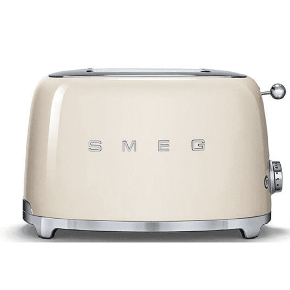 50's Retro 2 slice toaster, Cream