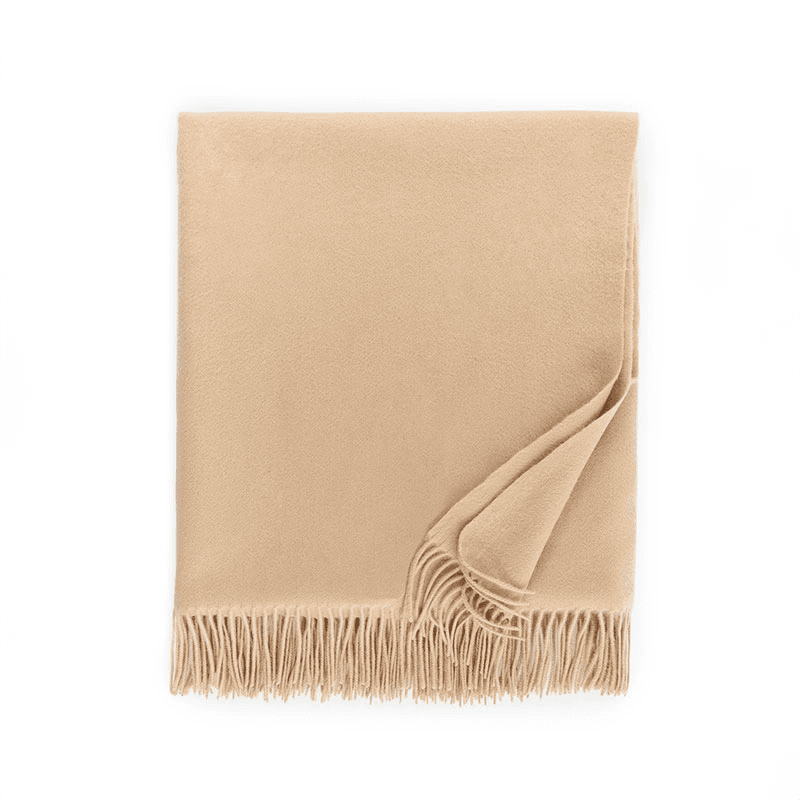 Dorsey Throw, W127 x L178cm, Almond