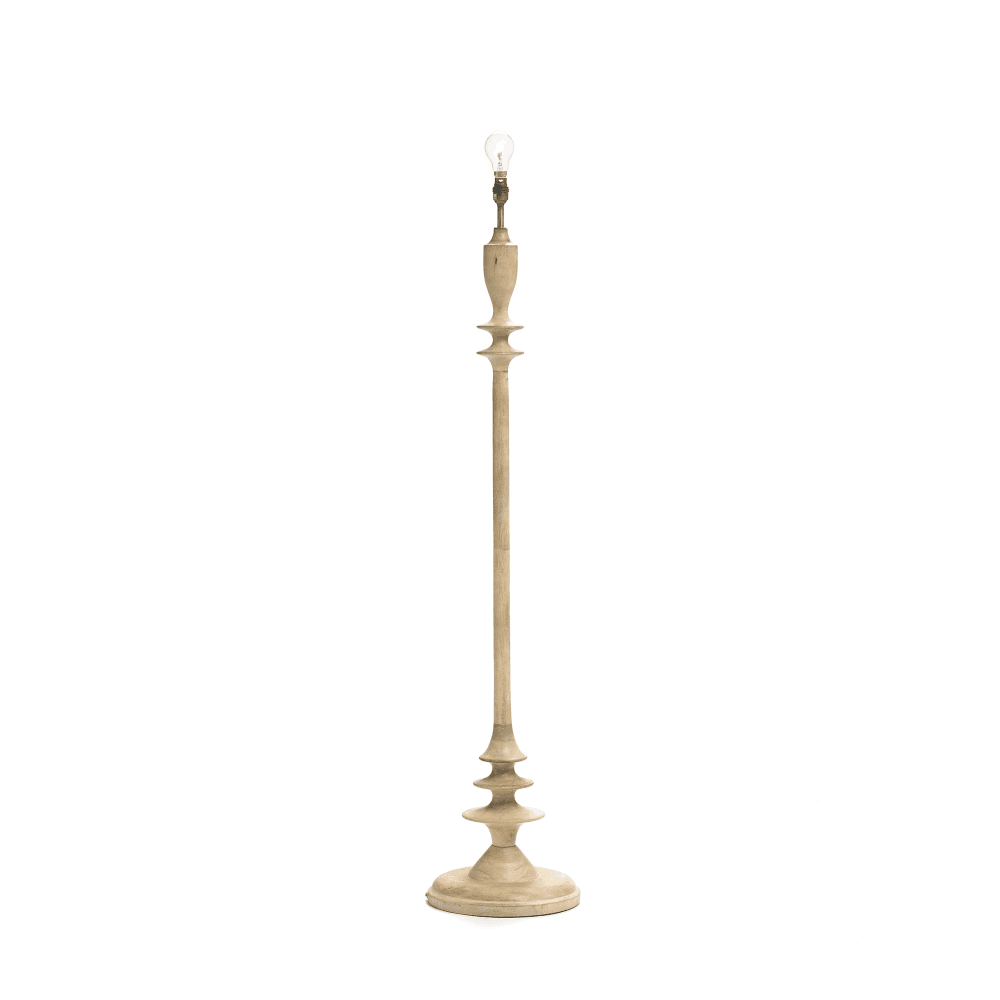 Moonshine Floor light - base only, H135cm, Natural Whitewash