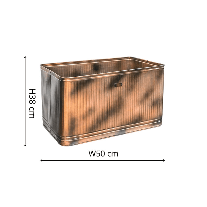 Hampton Planter, D50cm, Copper