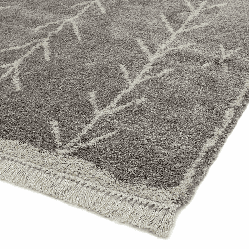 Rocco berber style rug, 160 x 230cm, Grey & Cream