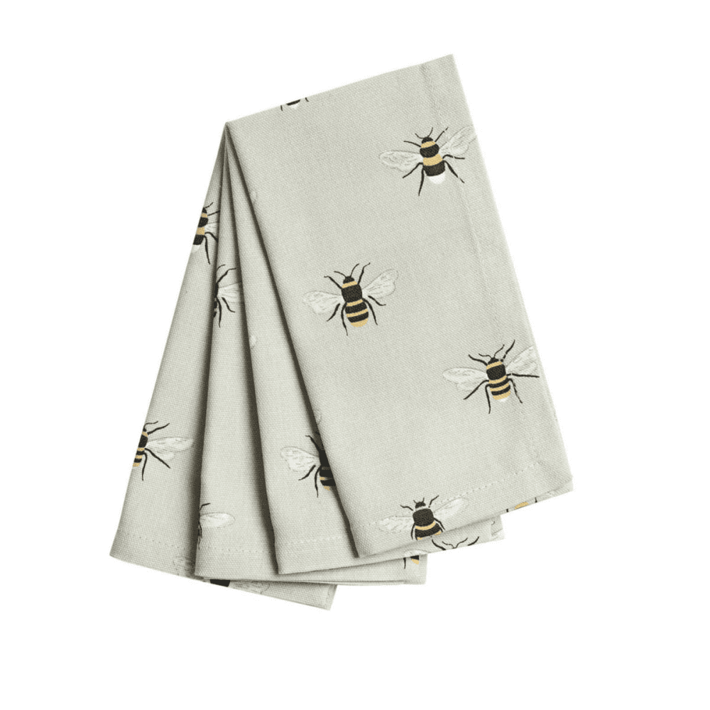 Bees Set of 4 napkins, 41 x 41cm