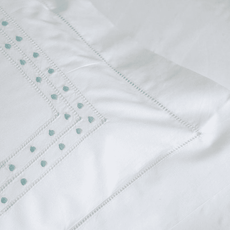 Matilda Standard Pillowcase, Duckegg
