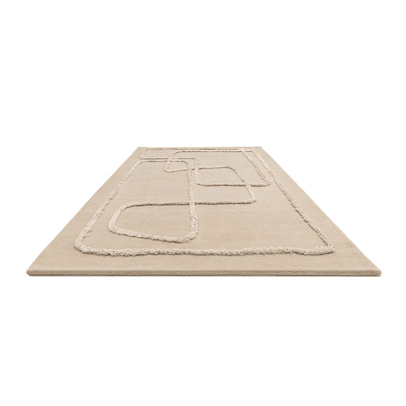 Matrix Rug, 120 x 170cm, Sand