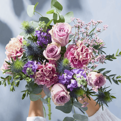 Image showing the Lux Letterbox flower subscription, 3 months product.