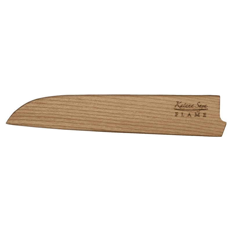 Flame Bread Knife, 20cm, Olive Wood