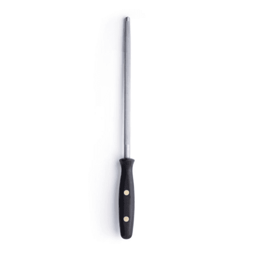 Image showing the Heritage Series Sharpening Steel, 25cm, Black product.