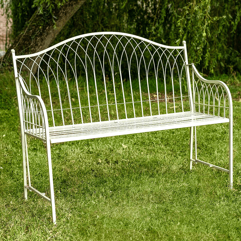 Hampton Bench, Cream