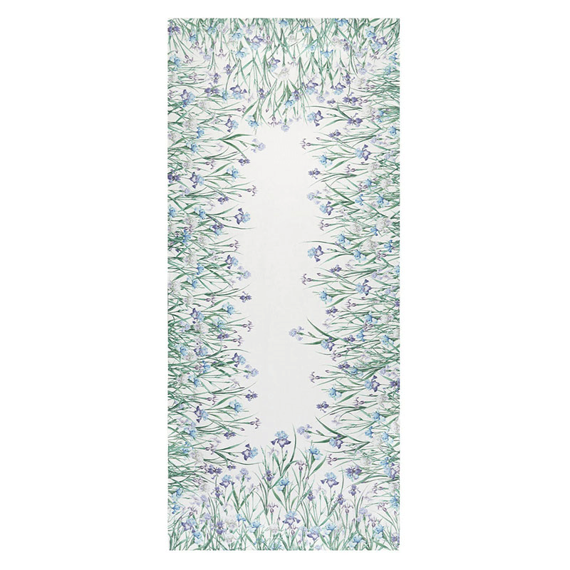 Iris Linen Tablecloth, 165 x 300cm, Purple