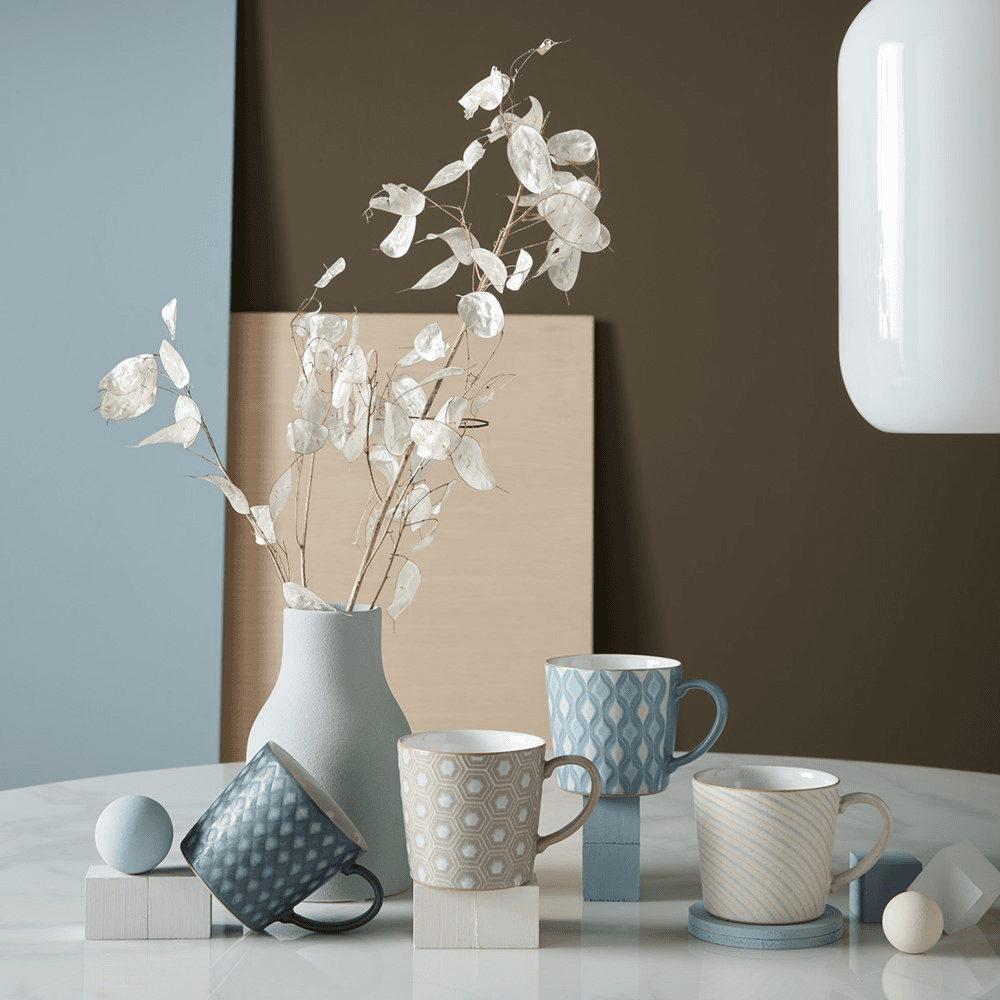 Impression Accent Large Mug, 400ml, Charcoal Blue