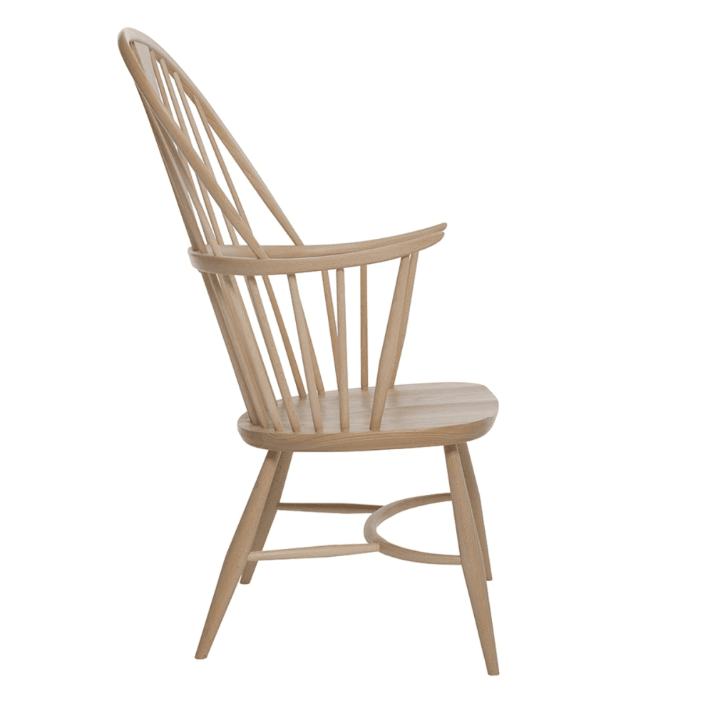 Originals Chairmakers Chair, L.Ercolani by Ercol, H111 x W60 x D63cm, Natural