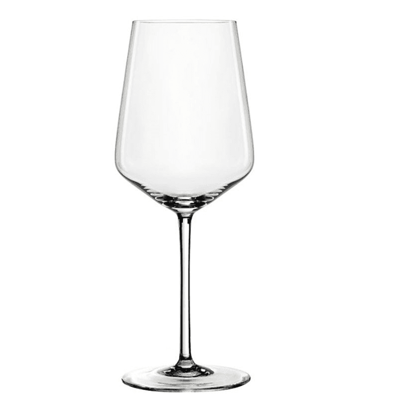 Style Set of 4 White Wine Glasses, 440ml, Clear