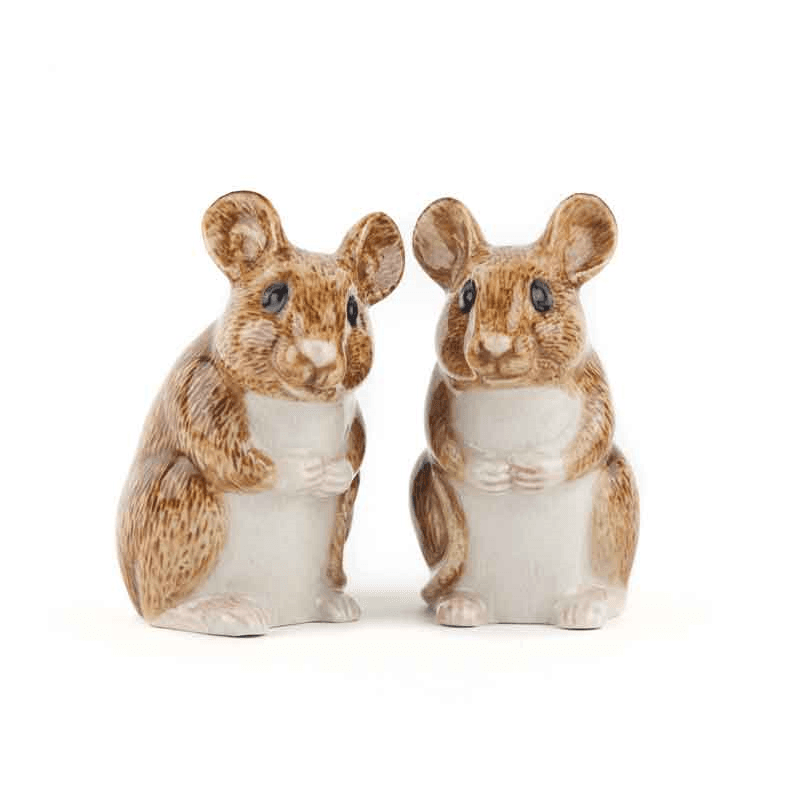 Wood Mouse Salt and Pepper, 7cm