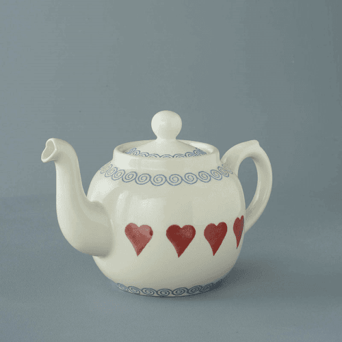 Image showing the Hearts Teapot, 750ml product.