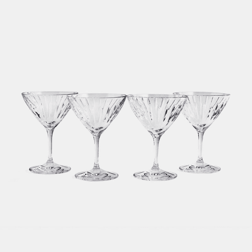 Image showing the Roebling Set of 4 Cocktail Glasses, 212ml, Clear product.