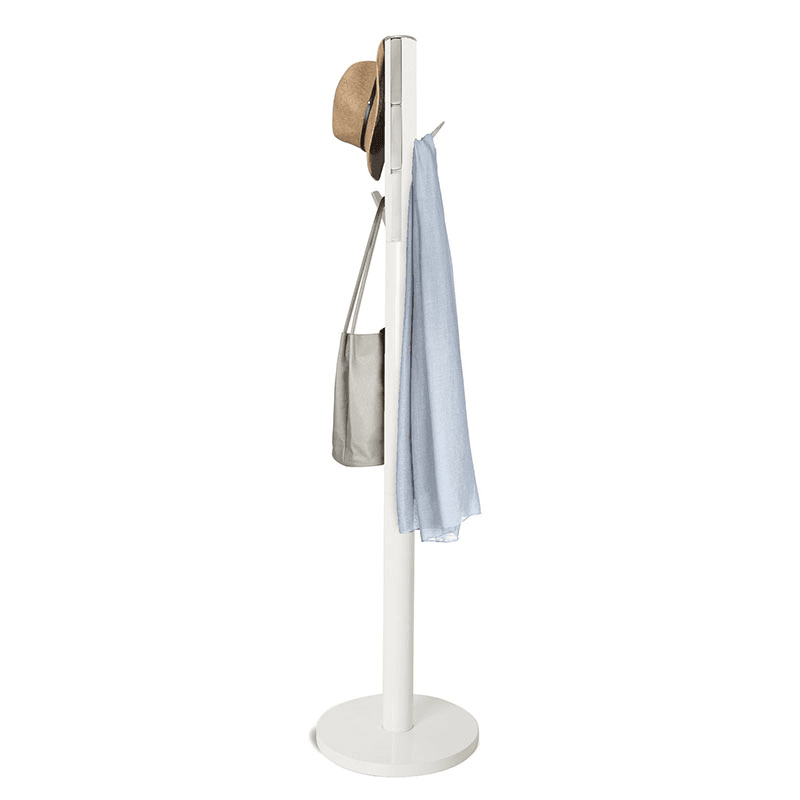 Flapper Coat Rack, H168cm, White