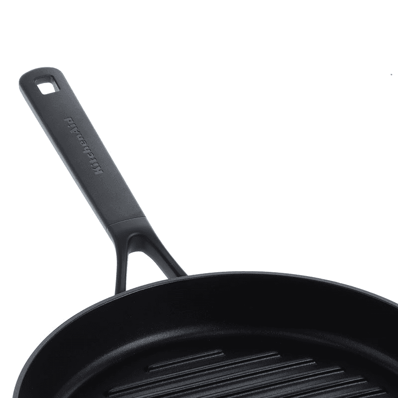 Classic Forged Non-Stick Grill Pan, 28cm, Black
