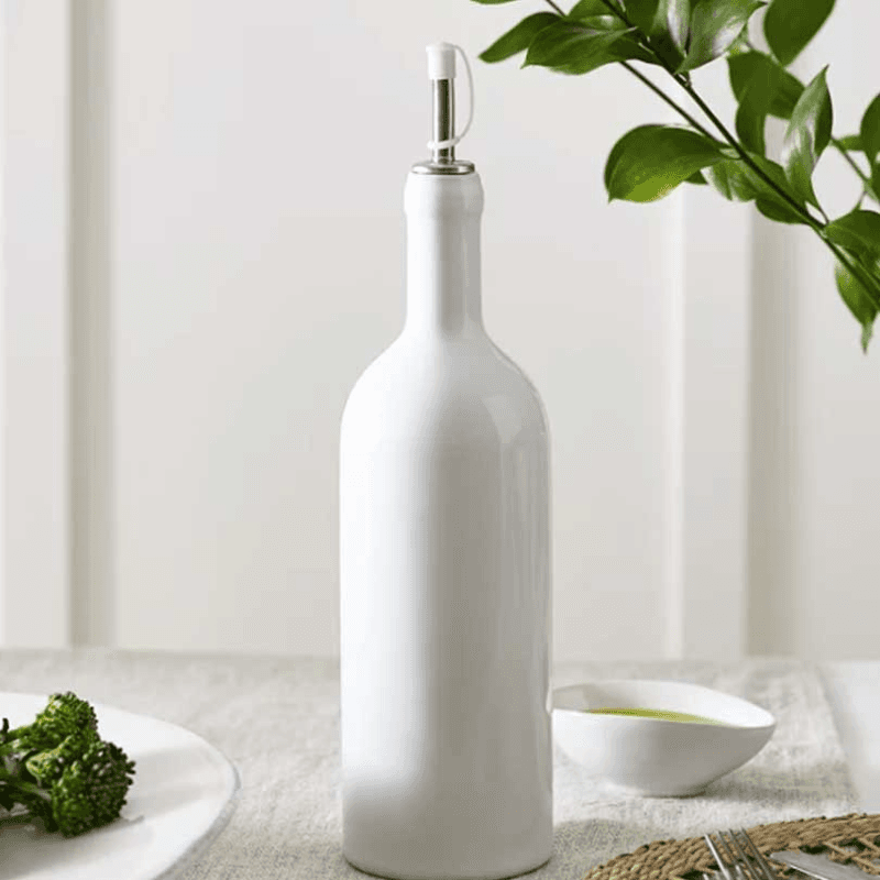 Portobello Oil Drizzler, White