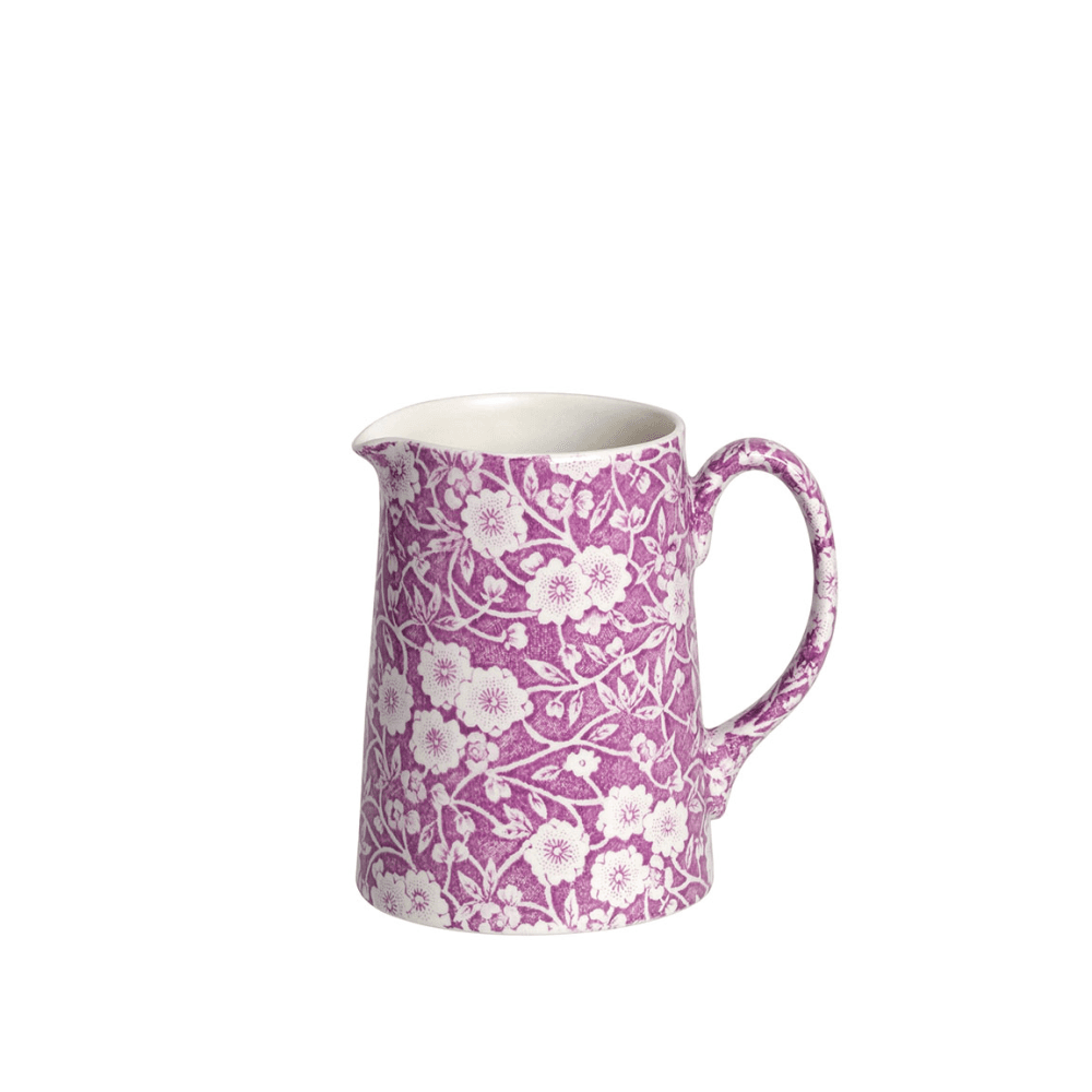 Blossom Calico Tankard Jug, 284ml, Lilac