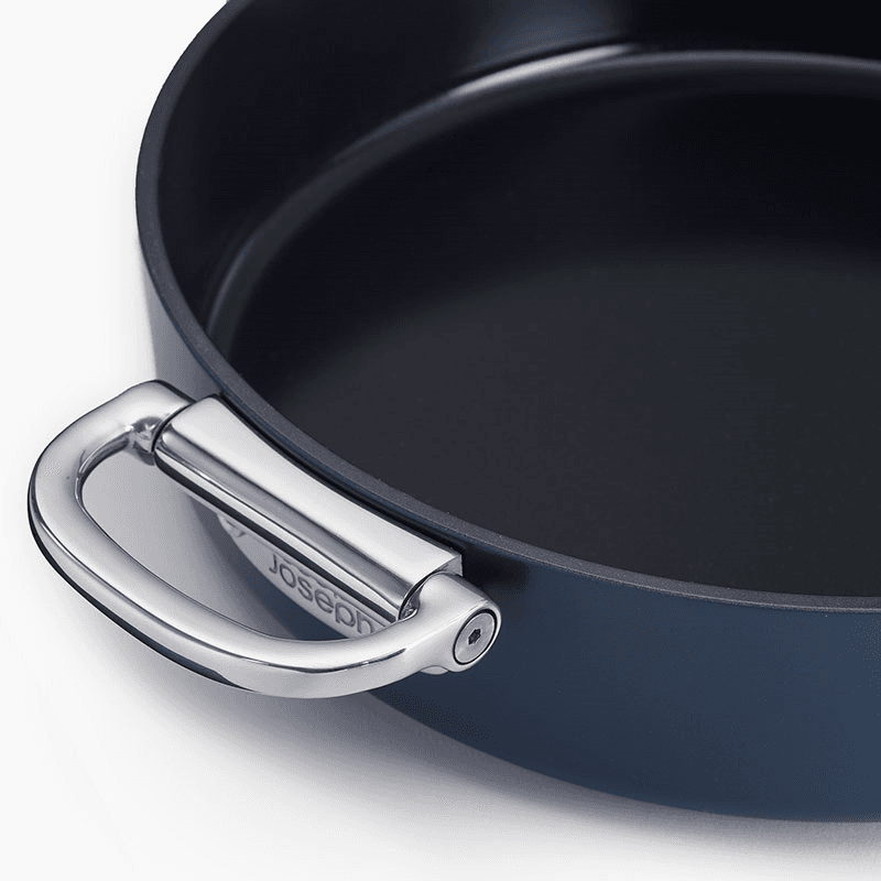 Space Folding Frying Pan, 30cm, Midnight Blue