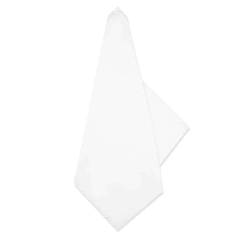 Plain Linen Napkin, 50 x 50cm, White