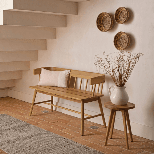 Image showing the Bramley Bench, Natural product.