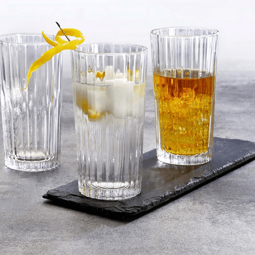 Manhattan Set of 6 Tumblers, 305ml, Clear