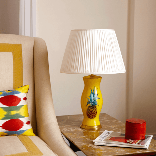 Image showing the Lamp Base, Aloha, Yellow, 33 x 15cm product.