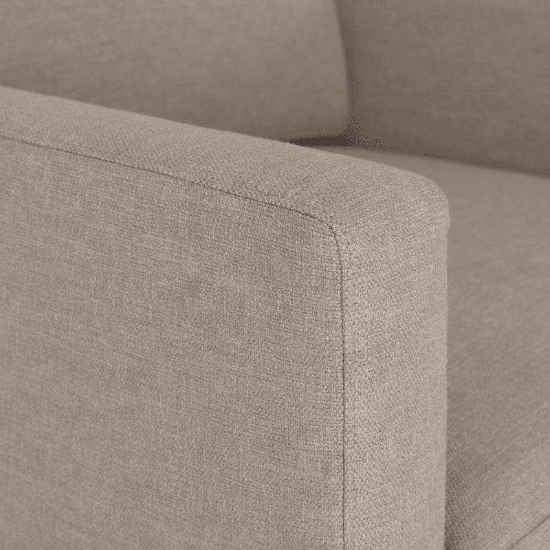 Model 01 Linen Armchair, Pumice