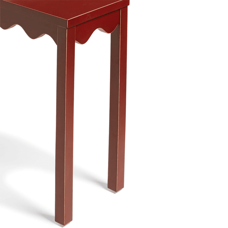 Talasa Side Table, Red