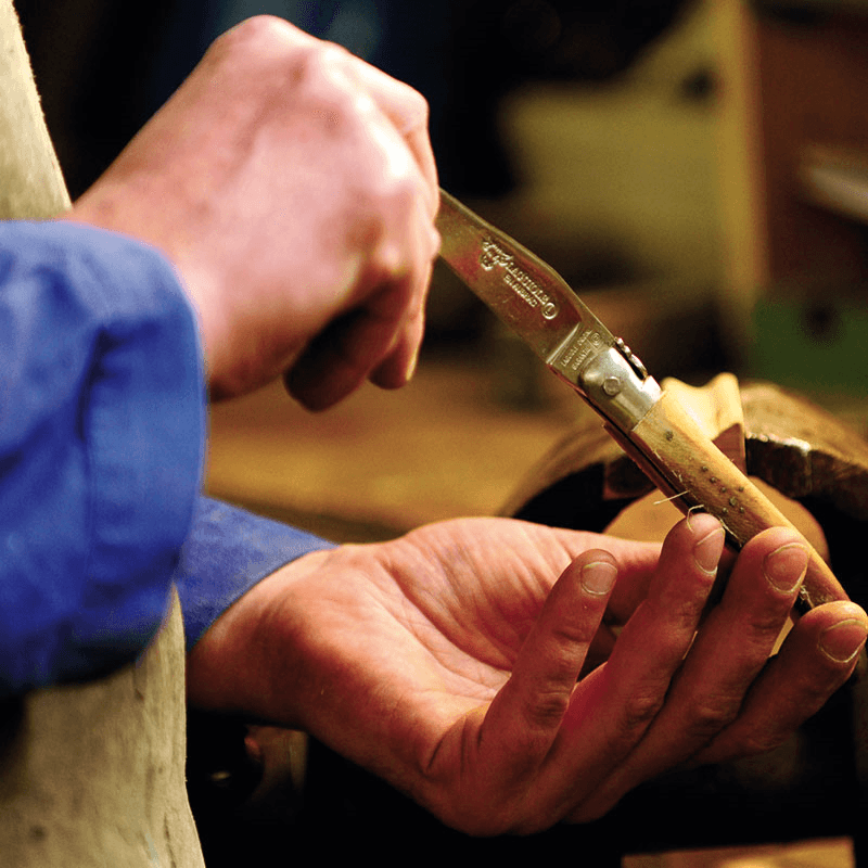 Laguiole Cheese Knife, Buffalo Horn Handle